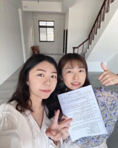 麗富康事業協理-王巧萍於111年與姐妹完成開店的夢想